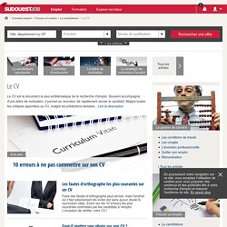 Le CV - SudouestJob