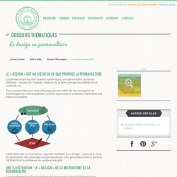 Le design en permaculture