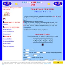 le français pour tous