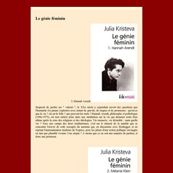 Le génie féminin