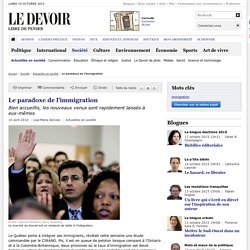 Le paradoxe de l'immigration