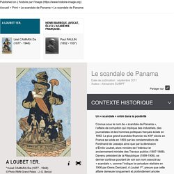 Le scandale de Panama