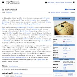 Le Silmarillion