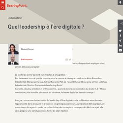 Quel leadership à l’ère digitale ? - BearingPoint France