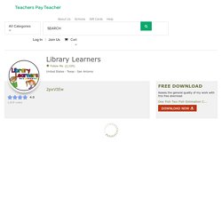Cari Young - Library Learners Teaching Resources