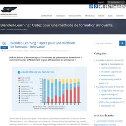 Blended-Learning : Optez pour une méthode de formation innovante