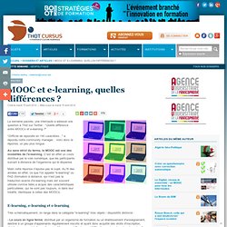 MOOC et e-learning, quelles différences ?