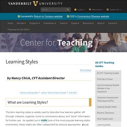 Learning Styles