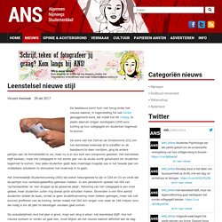 Leenstelsel nieuwe stijl
