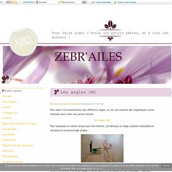Les angles CM1 - ZEBR'AILES