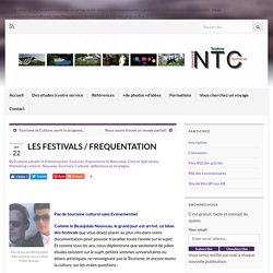 LES FESTIVALS / FREQUENTATION