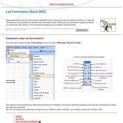Les formulaires