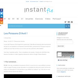 Les Poissons D'Avril !