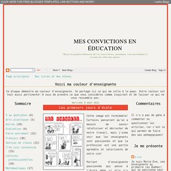Les premiers jours d'école