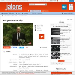 Jalons-les procès