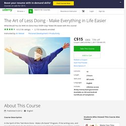 Make Life Easier: How to Increase Productivity