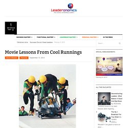 Movie Lessons From Cool Runnings