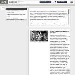 Lettres et littérature : visions du Brésil