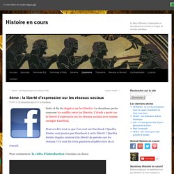la liberté d’expression sur les réseaux sociaux