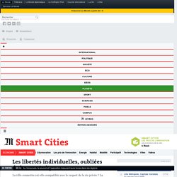 Les libertés individuelles, oubliées de la smart city