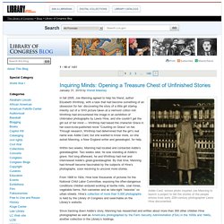 Library of Congress Blog