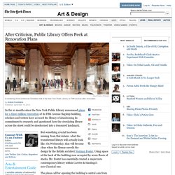 New York Public Library Offers Peek at Renovation