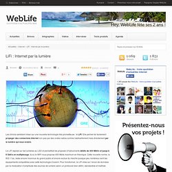 LiFi : Internet par la lumière