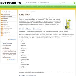 Lime Water