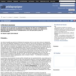 Littérature jeunesse