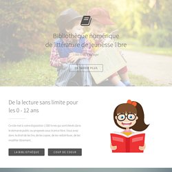 Littérature jeunesse libre