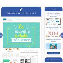 [Littérature] La nouvelle – cycle 3