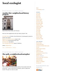 local ecologist