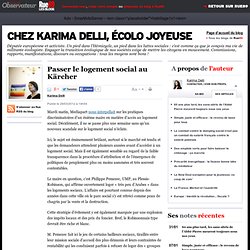 Passer le logement social au Kärcher