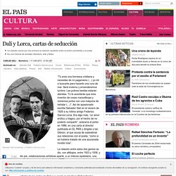 Dalí y Lorca, cartas de seducción