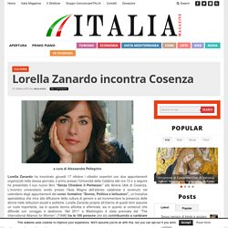 Donne Politica e Istituzioni - Cosenza - 17 ottobre 2013