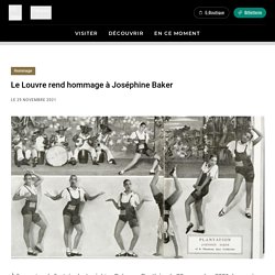 Le Louvre rend hommage à Joséphine Baker