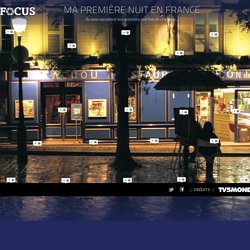 Ma première nuit en France
