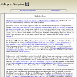 Macbeth: His Clothes