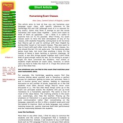 HLT Magazine, July 02 : Short Article 4