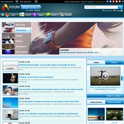 Informatique et technologies sur Futura-Techno
