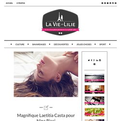 Magnifique Laetitia Casta pour Nina Ricci