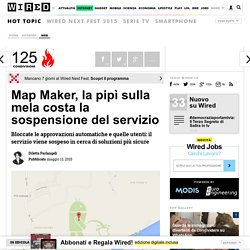 Map Maker, la pipì sulla mela costa la sospensione del servizio