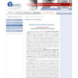 Maladie chronique : définition
