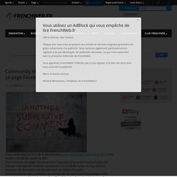 Community Management : le cas de Nestlé et de sa page Facebook