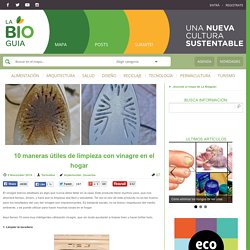 10 maneras útiles de limpieza con vinagre en el hogar
