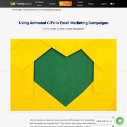 Using Animated GIFs In Email Marketing Campaigns - Mailerstock