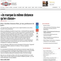«Je marque la même distance qu’en classe»