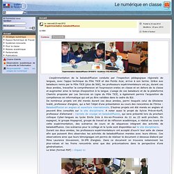 Le numérique en classe