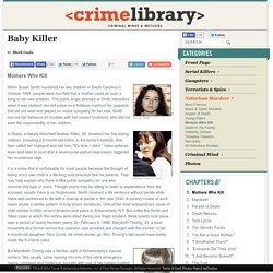 Marybeth Tinning killed her nine babies