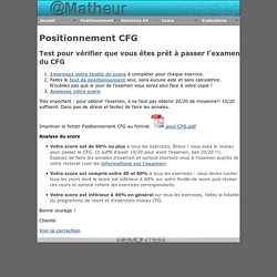 3 Test CFG!